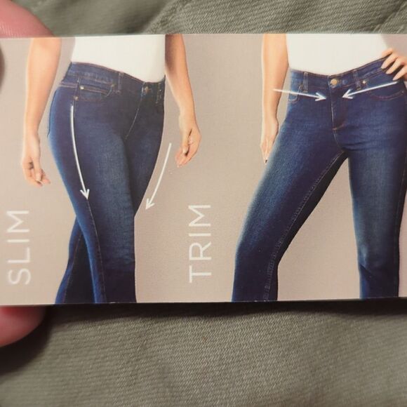 Rafaella Weekend Capri Jeans Womens Sz 12 olive green Wash Denim Stretch - Picture 4 of 10